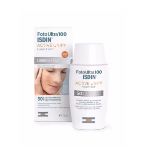 Isdin protector solar Ultra Active Unify Spf50+ 50ml.